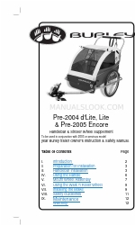 Burley d'lite User Manual