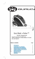 Burley SOLO WALK 'N ROLLER Owner's Manual