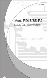 Diamond PD15/B5-R2 Technische instructies