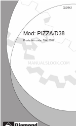 Diamond PIZZA/D38 Instrukcja obsługi i konserwacji