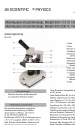 3B SCIENTIFIC PHYSICS 300 1003270 Manuale di istruzioni