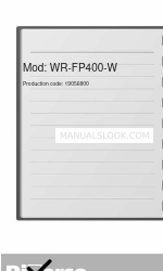 Diamond Diverso WR-FP400-W Інструкція з експлуатації