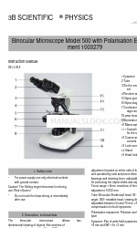 3B SCIENTIFIC PHYSICS 500 1003279 Gebruiksaanwijzing