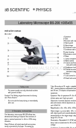 3B SCIENTIFIC PHYSICS BS-200 Kullanım Kılavuzu