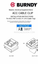 Burndy ACC Series Instrucciones de instalación