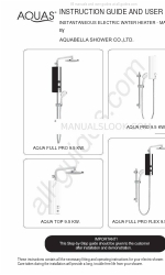 AQUAS AQUA TOP 9.5 KW Instructions Manual And User Manual