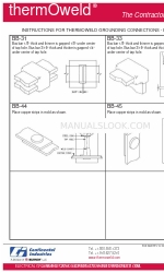 Burndy Continental Industries thermOweld BB-31 Инструкции