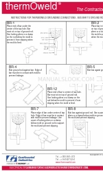 Burndy Continental Industries thermOweld BR-12 Instrucciones