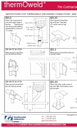 Burndy Continental Industries ThermOweld BR-25 Instrucciones