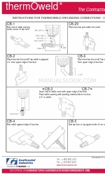 Burndy Continental Industries ThermOweld CB-5 Instrucciones