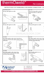 Burndy Continental Industries ThermOweld CC-9 Instrucciones