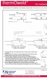 Burndy Continental Industries ThermOweld CR-39 Instrucciones