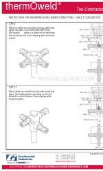 Burndy Continental Industries ThermOweld CR-4 Instrucciones