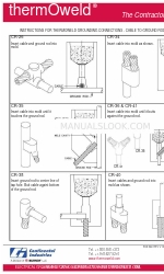 Burndy Continental Industries ThermOweld CR-40 Instrucciones