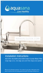 Aquasana AQ-5200 Installation Instructions Manual