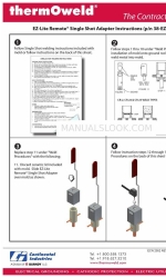 Burndy Continental Industries ThermOweld EZ-Lite Remote 38-EZLT-SS 使用方法