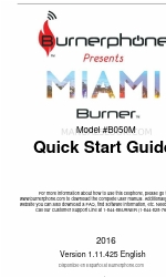 Burnerphone MIAMI BURNER Panduan Memulai Cepat