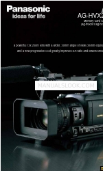 Panasonic AG HVX200 - Camcorder Brochure & Specs