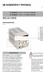 3B SCIENTIFIC PHYSICS 1003311 Instruction Sheet