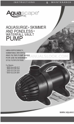 AquaScape 91020 Instrucciones y mantenimiento