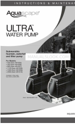 AquaScape Ultra 1100 使い方とメンテナンス