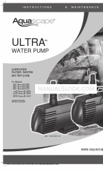 AquaScape Ultra 91005 取り付け方法とメンテナンス