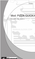 Diamond PIZZA-QUICK/43-2C Інструкція з використання та встановлення