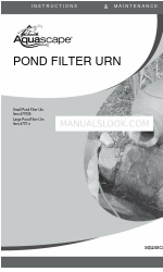 AquaScape POND FILTER URN series Инструкции и обслуживание