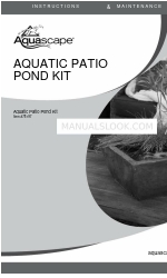 AquaScape AQUATIC PATIO POND KIT 使い方とメンテナンス