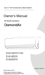 Diamond Air D1624DIYI Panduan Pemilik