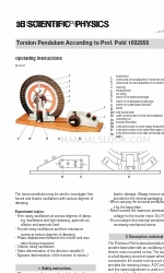 3B SCIENTIFIC PHYSICS 1002956 Instruções de utilização