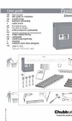 Chubbsafes Epsilon Electronic Skrócona instrukcja obsługi