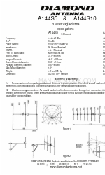 Diamond Antenna A144S10 Anweisungen