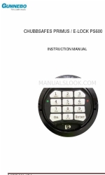 Chubbsafes PRIMUS / E-LOCK PS600 Інструкція з експлуатації