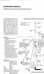 Diamond Antenna D130NJ Operating Manual