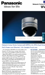 Panasonic WV-NF284 - i-Pro Network Camera 사양