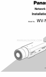 Panasonic WV-NP304 설치 매뉴얼