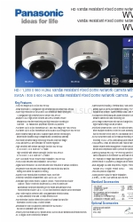 Panasonic WV-SF342 Características e especificações