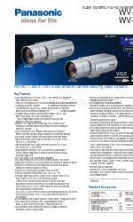 Panasonic WV-SP508 Specification