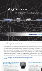 Panasonic WVNF302 - NETWORK CAMERA Opuscolo