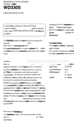 Diamond Antenna WD330S Operating Instructions