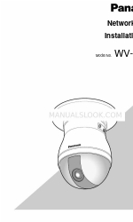 Panasonic WVNS954 - NETWORK CAMERA Installation Manual