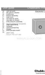 Chubbsafes Primus クイック・ユーザー・マニュアル