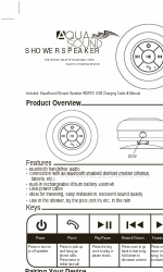 Aquasound SHOWER SPEAKER WSP20 Handbuch