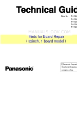 Panasonic 32A410G Podręcznik techniczny