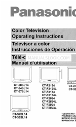 Panasonic CT-2524L Manual