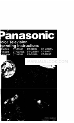 Panasonic CT-27G23 Podręcznik