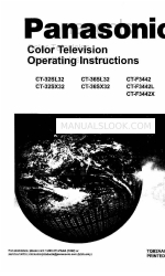 Panasonic CT-32SL32 Manuel d'utilisation