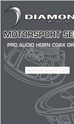 Diamond Audio MOTORSPORT MP525 Owner's Manual