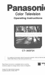 Panasonic CT-36SF24 User Manual